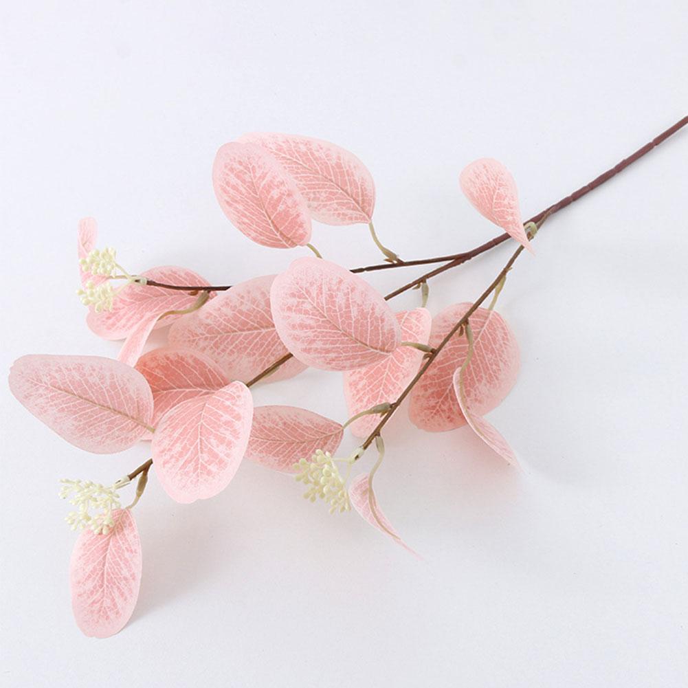 Autumn Artificial Eucalyptus Leaves Artificial Flowers Home Decoration Green Plants Apple Leaves Wedding Decoration False Leaves