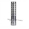 Stainless Steel Fire Pit Accessories, Elbow Adapter, Outdoor Camping 30*6cm Standard