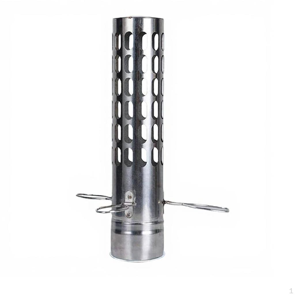 Stainless Steel Fire Pit Accessories, Elbow Adapter, Outdoor Camping 30*6cm Standard