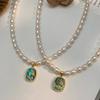 New Style Elegant Rose Flower Pendant Natural Freshwater Pearl 14K Gold Filled Female Necklace Girlfriend Engagement Gifts