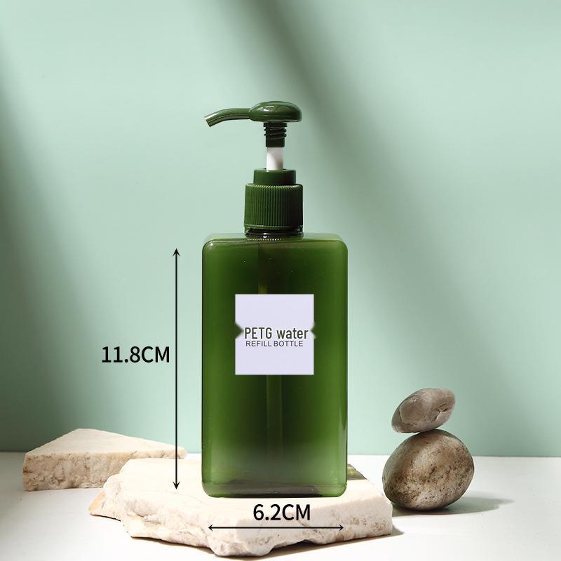 Reise-Druckflaschen zum Nachfüllen für Duschgel, Shampoo und Lotion - Tragbar und ideal für Geschäftsreisen