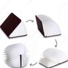 Folding Creative LED Book Folding Flip Night Light USB Charging Tri Color Eye Protection Bedroom Study Atmosphere Lighting