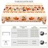1 Piece Of Maple Leaf Patterned Autumn Tablecloth, Vintage Rectangular Round Tablecloth, Suitable For Thanksgiving Holiday Party Autumn Decorations, I