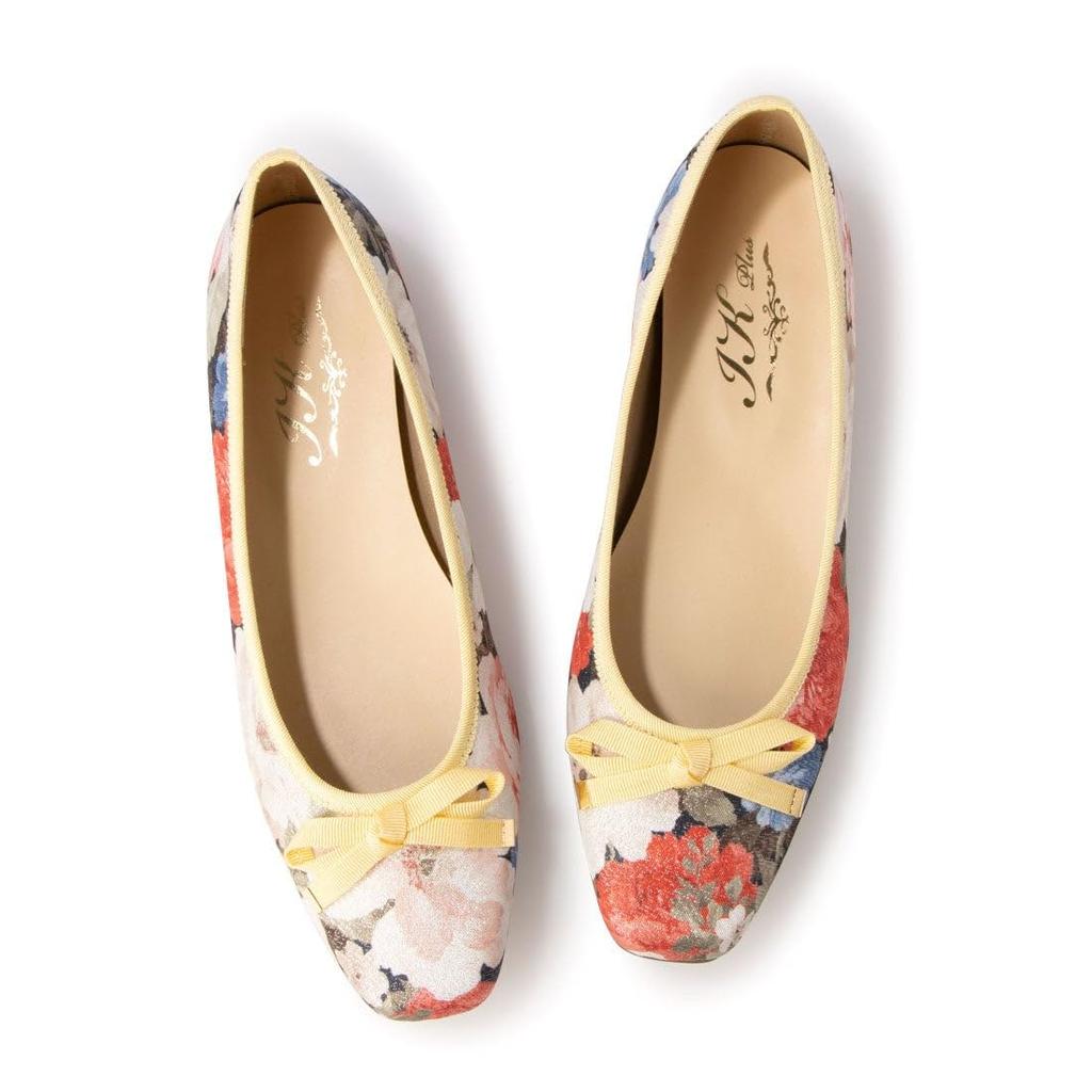 IK Plus Pumps, Flat Shoes Made Using a Unique Manufacturing Method, 24031204, Women's, Multi, Size 23.5 Cm, 2E