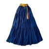 White Skirt Women clothes 2025 Summer Small Mid-Length Casual High Waist Slimming Big Hemline Puffy Cake Skirt