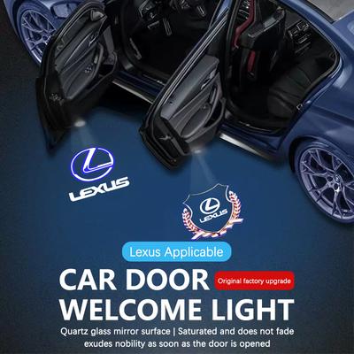 LED Car Door Welcome Ghost Shadow Light Interior Accessories For Is250 LS500 LS600 ES300 RX350 RX ES GX LS LX IS GS RC UX