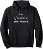 I’m 1 + Tan 2 C and I Know It New Funny Math Pullover Hoodie Unisex Autumn Streetwear Tops Women Mens Sweatshirt Funny Tops