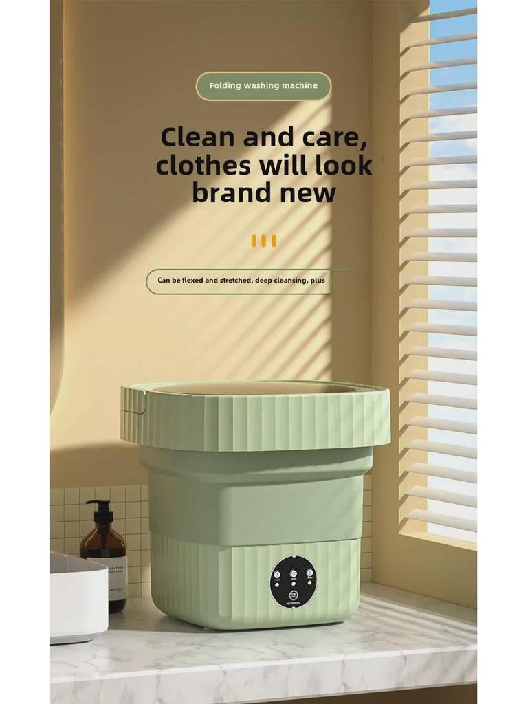 Kompakter Babyunterwäsche- und Sockenwascher