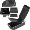Ford Focus MK3 10-14 Armrest with Storage Compartment BLACK ECO LEATHER + Installation Kit