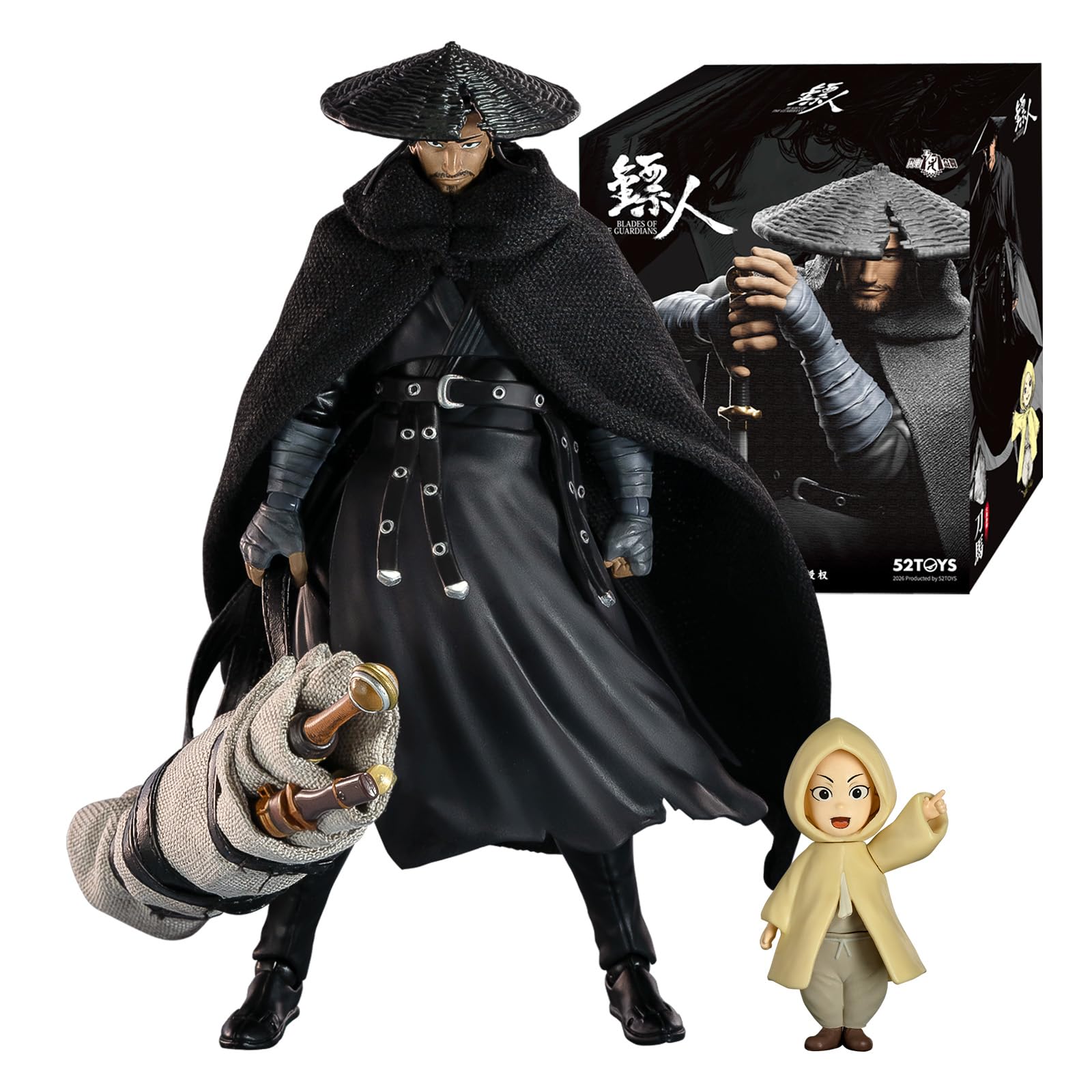 

52TOYS FigLite Blades of the Guardians DaoMa scale action highly includes made of - () 1/12 figure, articulated, accessories, PVC, pre-painted.