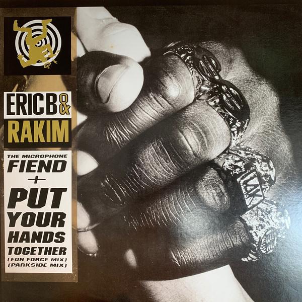 

12inch Record ERIC B. & RAKIM - Microphone Fiend / Put Your Hands T MR072 MCA Records 1988 Japan Rap & Hip-Hop/R&B Used