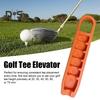 Golf Tee Elevator 3D Printed Golf Tee Height Gauge Portable Tee Height Adjuster Precise Placement At 20-70mm Gift for Golfers