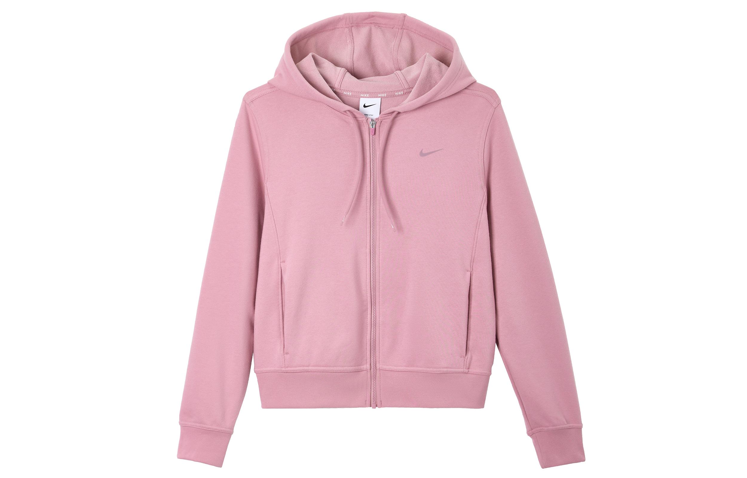 Nike Dri Fit One Sweatshirt Women s Element Pink FB5199-699 M