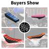 Universelle Motorrad-Sitzabdeckung E-Bike Gummi-Stoff Wasserdicht Für KTM Q20 Honda Yamaha Suzuki Kawasaki 50-500cc EXC SX YZF KXF