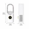 6 Speed USB Fan Silent Timer Leafless Fan Flexible Usage Electric Fan  Desktops