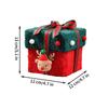 Christmas Creative Apples Gift Box Christmas Cookie Boxes Festive Snack Container Candy Christmas Eve Gift Decoration