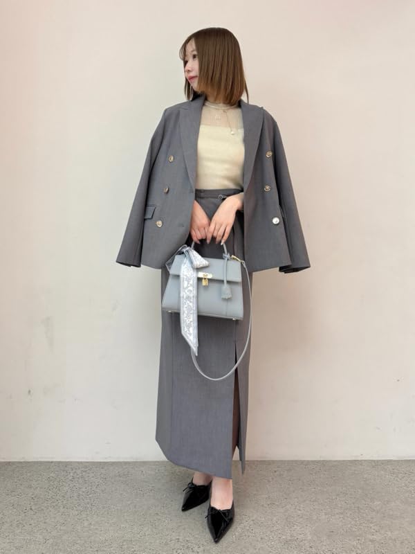 Snidel Lame Sheer Knit Pullover SWNT251091 IVR Women's