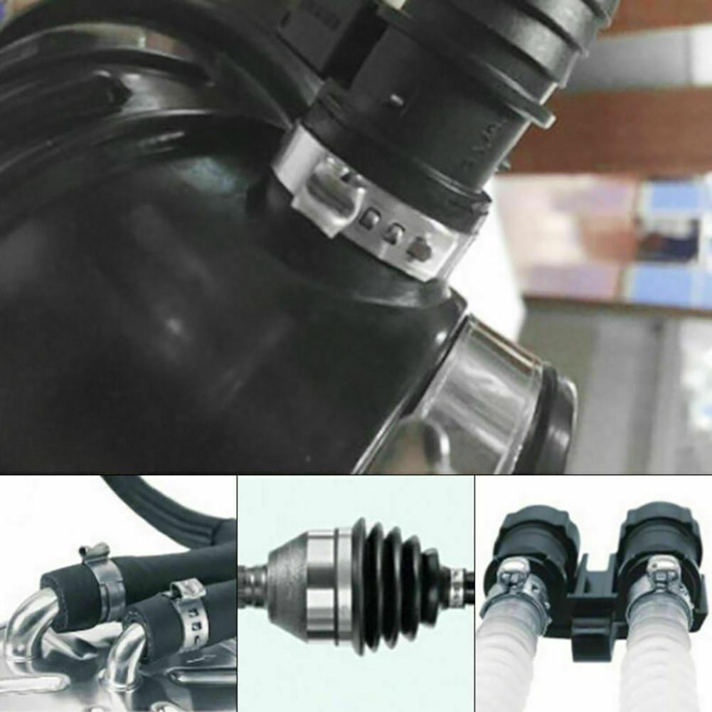 24pcs CV Boot Clamp 8mm Width Adjustable Axle Clip Drive Shaft