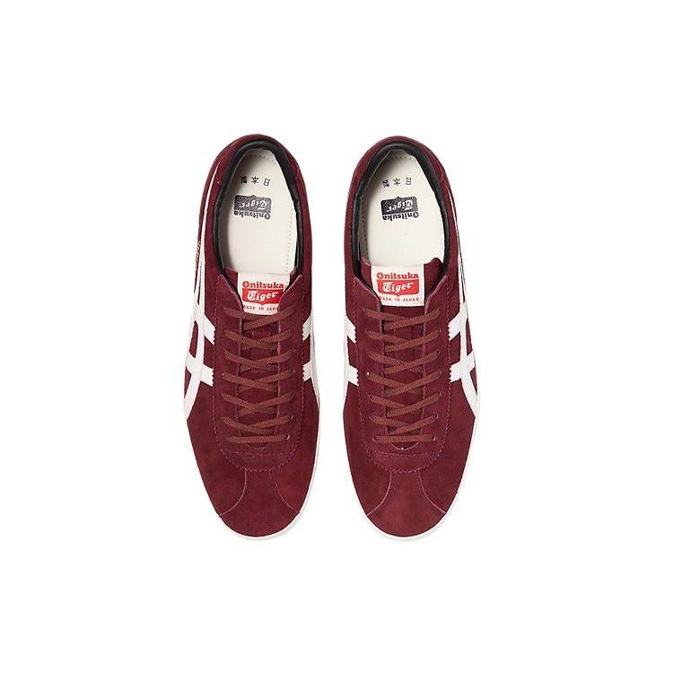 ONITSUKA TIGER Vickka Nm Bequeme Vielseitige Rutschfeste Niedrige Freizeitschuhe Unisex Sneaker Karmesinrot 1183B443-600