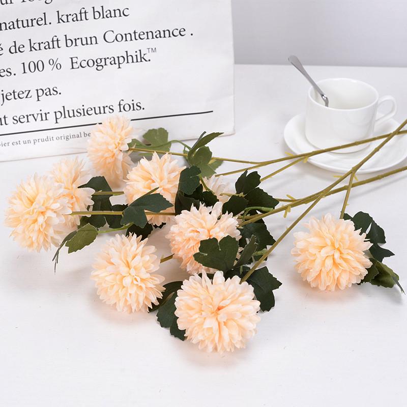 Dandelions Simulated Chrysanthemums Flowers For Weddings And Festive Events