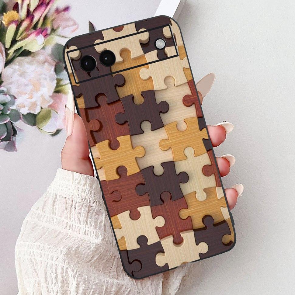 Luxury Painted Cover For Google Pixel 6A Case Soft Silicone Phone Case For Google Pixel 6A Google6A 2022 Back Cover 6.1"