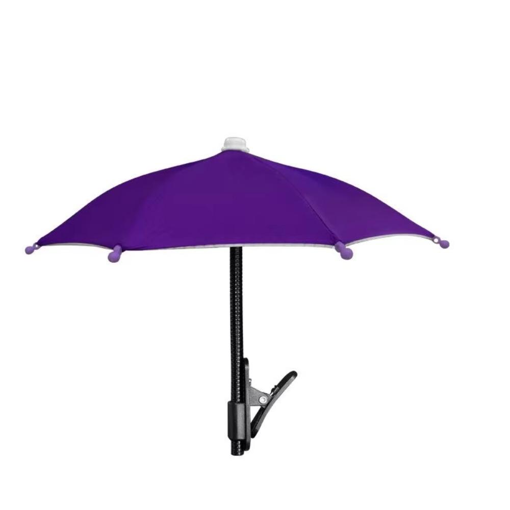 Bending Design Cell Phone Umbrella Anti-glare Phone Sun Shield  Shelter From Rain