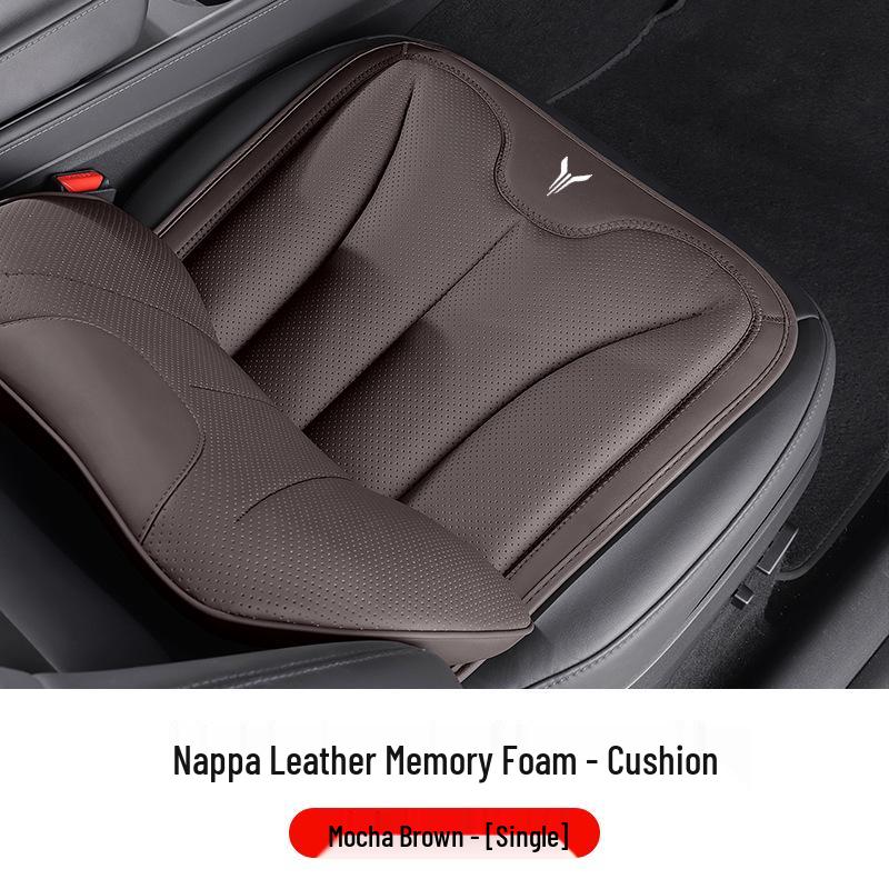 Lantu Car Seat Cushion, Headrest & Neck Support Pillow for All Seasons