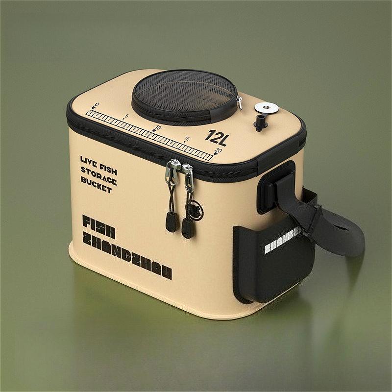 

Folding fish bucket fish box large fishing bucket batch fishing bucket fishing bucket outdoor multifunctional fishing bucket