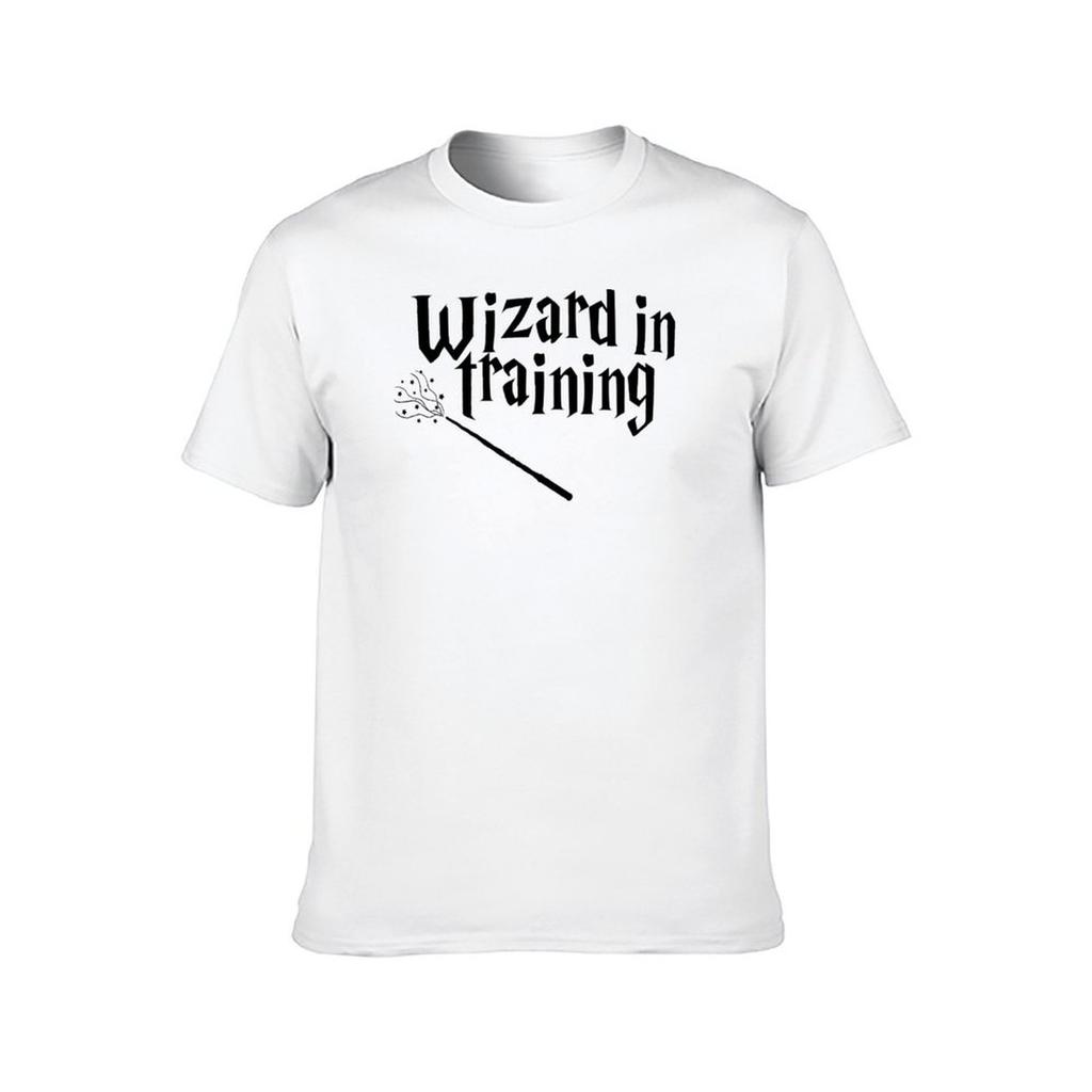 Wizard in training TShirt cotton t shirts man 100 t shirts for man slim fit TShirt