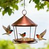 Spacious Holder Hanging Bird Feeder Rustproof Bird Food Container  Outdoor Garden