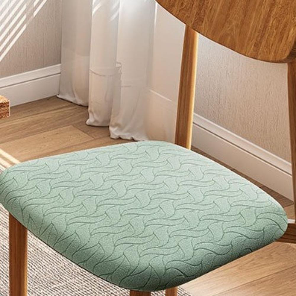 Removable Seat Protector Washable Chair Cushion Cover Modern Dining Chair Cover  Dining Room зелёный