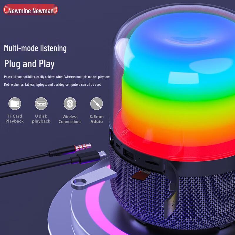 Newmine BT93 Portable Smart AI Bluetooth Speaker