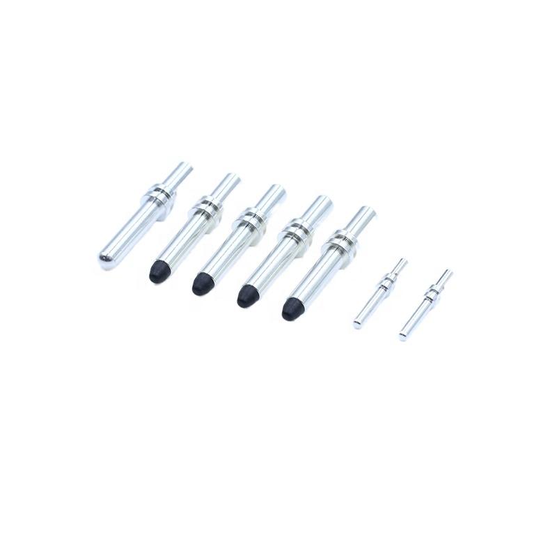 220V~380V Type 1 Type 2 GBT EV Charger Plug Pin J1772 IEC 62196 EV Adapter Silver Plated Copper Pin EVSE Accessories