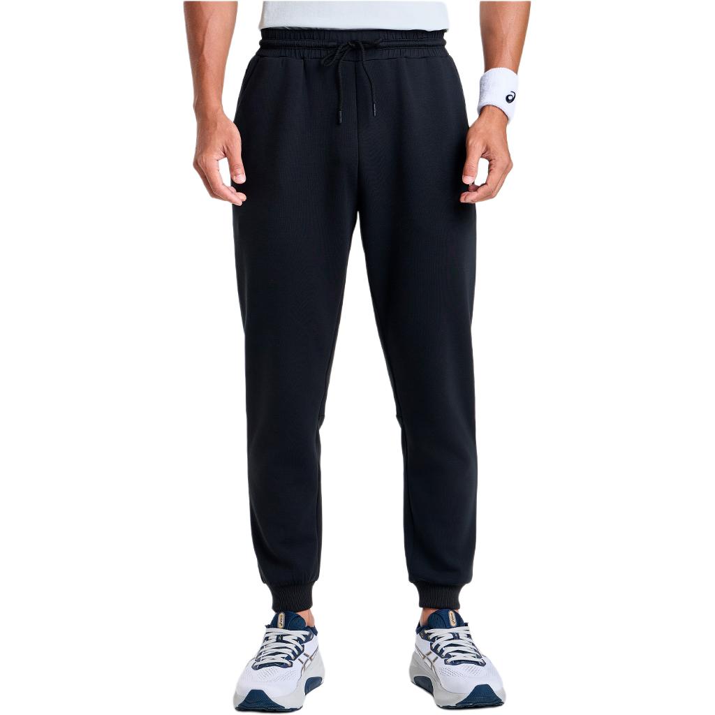 Asics Fashionable Comfortable Moisture-Wicking Quick-Dry Knitted Sports Pants Men Bottoms Black 2031E861-001