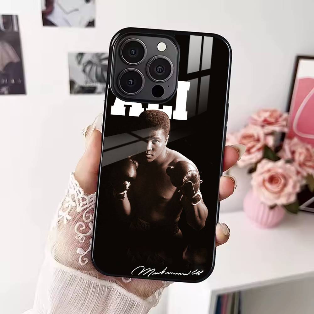 

Boxing M-Muhammad Ali Phone Case For iPhone 17,16,15,14,13,12,Plus,Pro,Max For Magsafe Magnetic Wireless Charge iPhone12