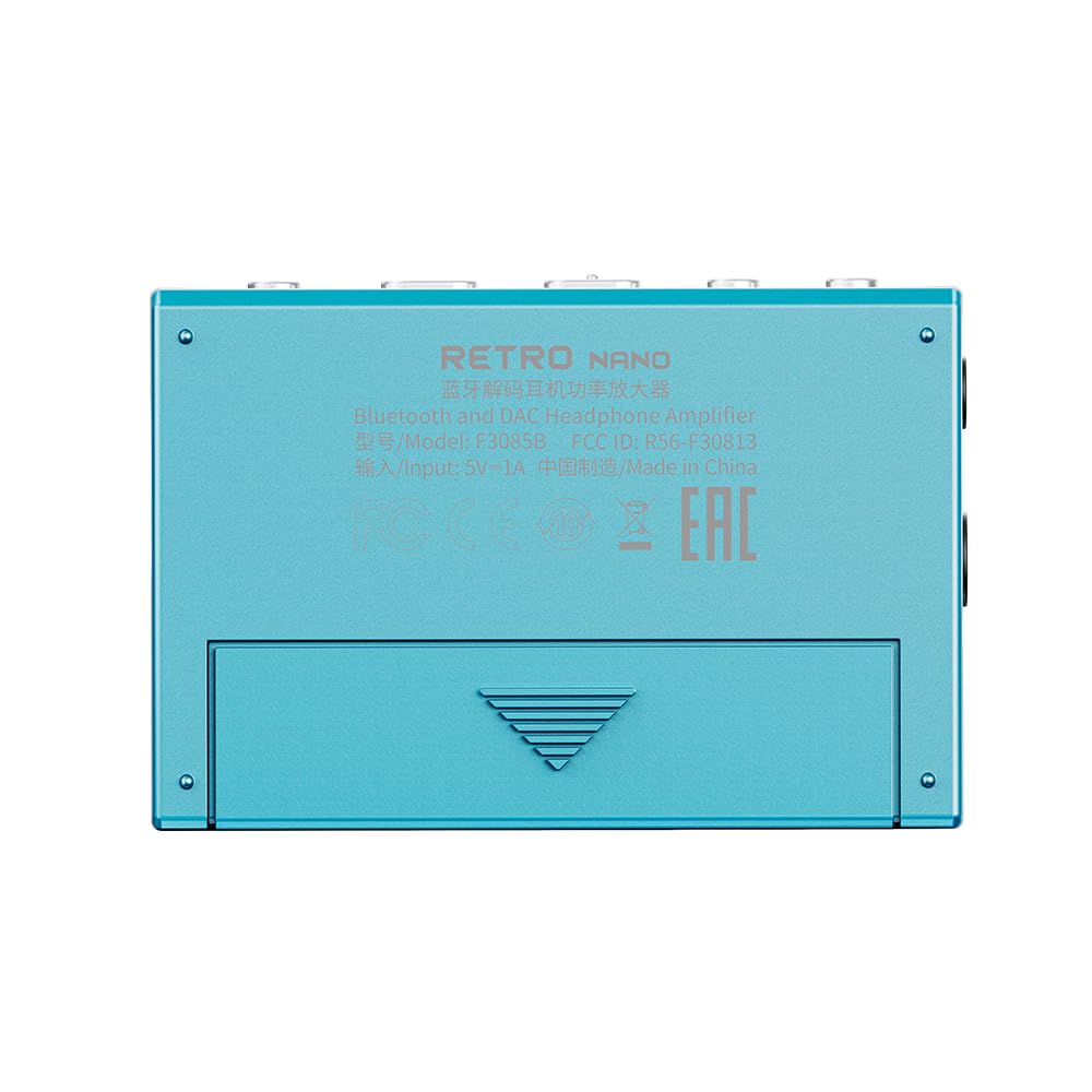 FIIO Snowsky RETRO NANO Blue from an Authorized Japanese Includes Serial Portable Bluetooth Amplifier FIO-SSRETRONANO-L [Ships Retailer, Number]