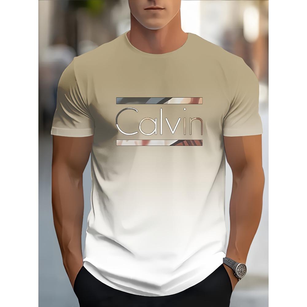 Summer Casual Sports Men Top Fashion Breathable Outdoor Short Sleeved T-shirt