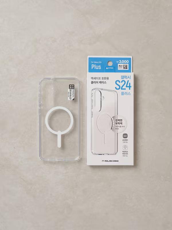 

Идеальный чехол: Совместимый с MagSafe чехол для Galaxy S24 Plus