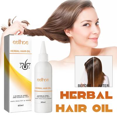 EELHOE Rosemary Hair Essential Oil Hair Growth Oils Pure Natural 60ML Hair Essential Oils for Nourish Shiny Hair Healthy Hair Care