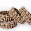 Hand-Woven Hemp Rope Curtain Tether,Hemp Rope Bracket  - Decorative Storage Bracket for Bedroom Home Decoration Accessories