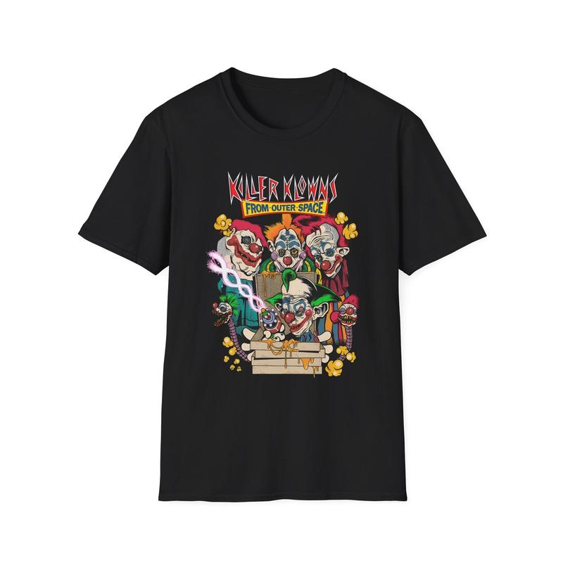 Killer Klowns From Outer Space Unisex T-Shirt | Cult Horror Movie Clowns S