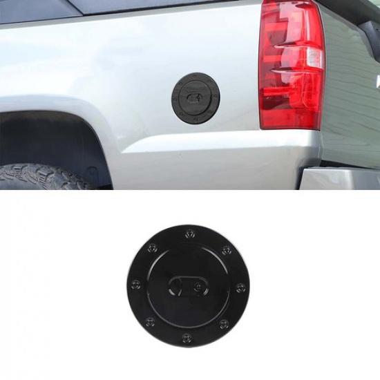 Door Fuel Filler Tank Gas Cap Panel Cover Trim For Chevy Avalanche 2007-13 Black