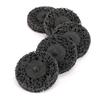 5pcs of 3 Inch Strip Disc Rust Removal Wheel Surface Conditioning Rust Paint Remove Clean Angle Grinder Disc Wheel (Black)