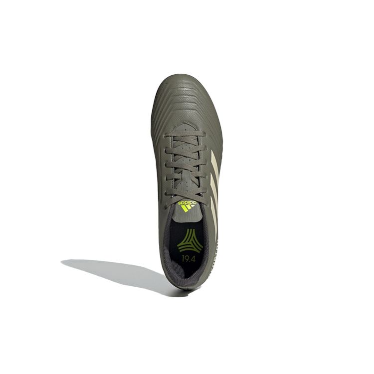 Adidas Predator 19.4 Round Toe Comfortable TF (Rubber Studs) Hard Ground Artificial Turf Ultra-Fine Slip-Resistant Durable Soccer Shoes EF8212