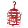 6 Pcs for Creative Birdcage Fruit Fork Toothpick Plastic Stand Holder