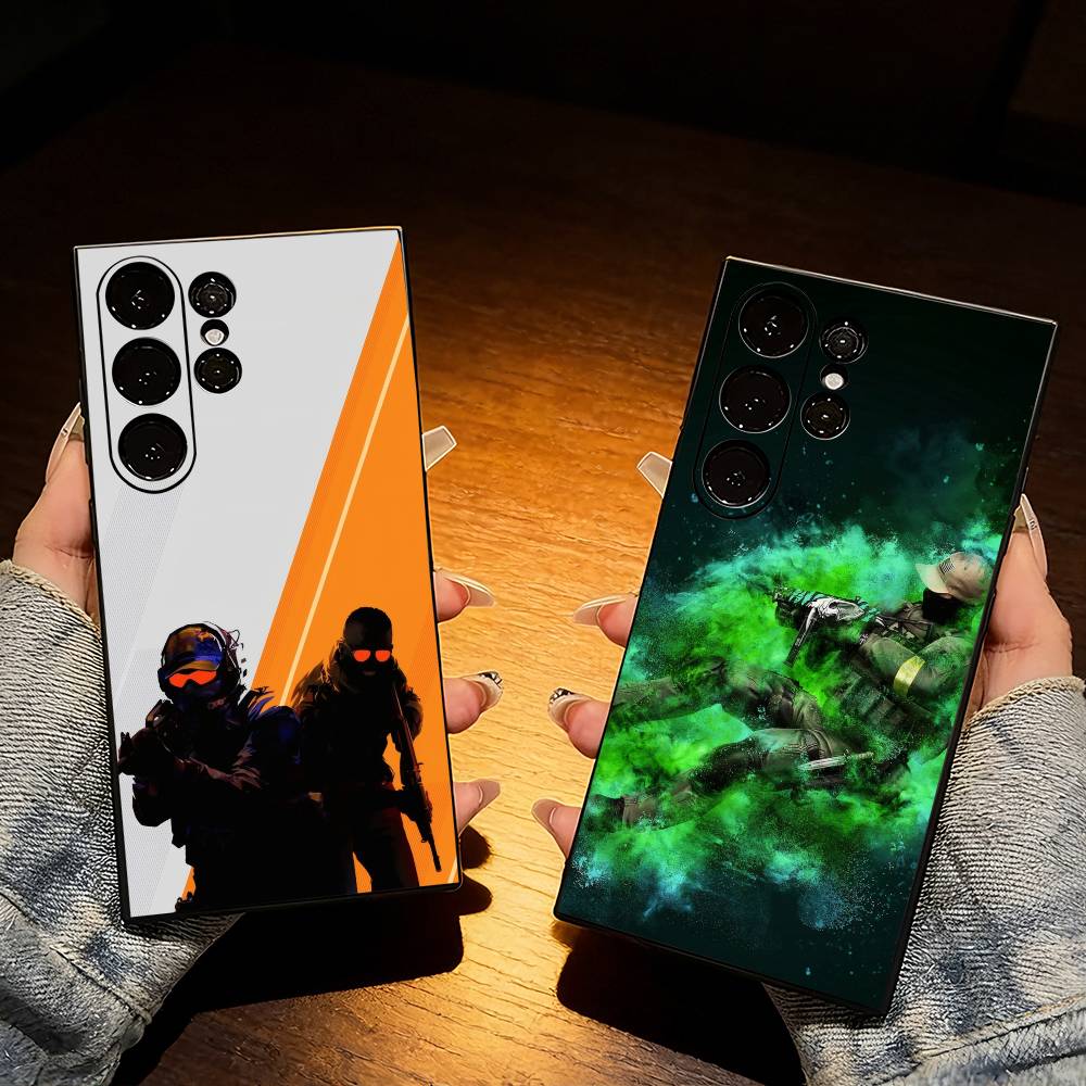 CS-GO Game C-Counter S-Strike 2 Phone Case For Samsung S25,S24,S21,S22,S23,S20,Ultra,S26,Plus,Fe,Note,5G Black Cover