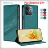 Realme C71 RMX5303 Luxury Leather Case Retro Skin Wallet Book Flip Magnet Auto Closed Full Cover For Realme C71 C 71 Phone Bags
