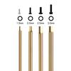 Steel Hex Screw Driver Set 4 Piece Nonslip Handle 1.5/2/2.5/3.0mm Allen Wrench for Precisions Tool Repair Applications