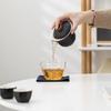 Zen Black Portable Glass Travel Tea Set