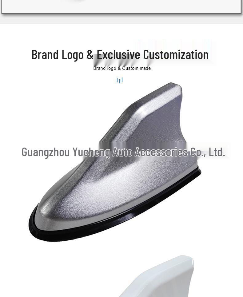 Punch-Free Shark Fin Car Antenna with Signal Enhancement for Roof Installation
